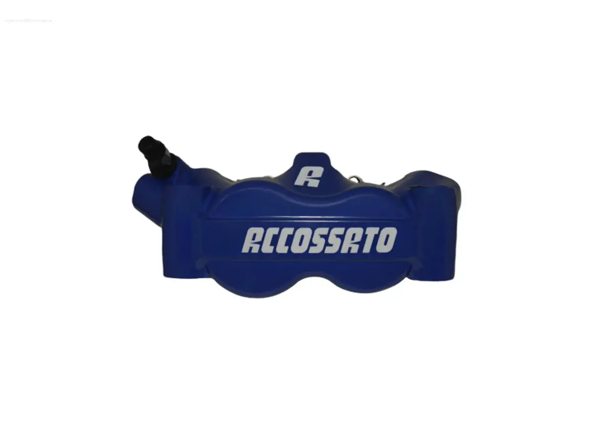 Accossato Caliper Monoblock 100Mm Gloss Blue | Vespa Sprint/ Primavera/ Gts Models 50-310Cc 1