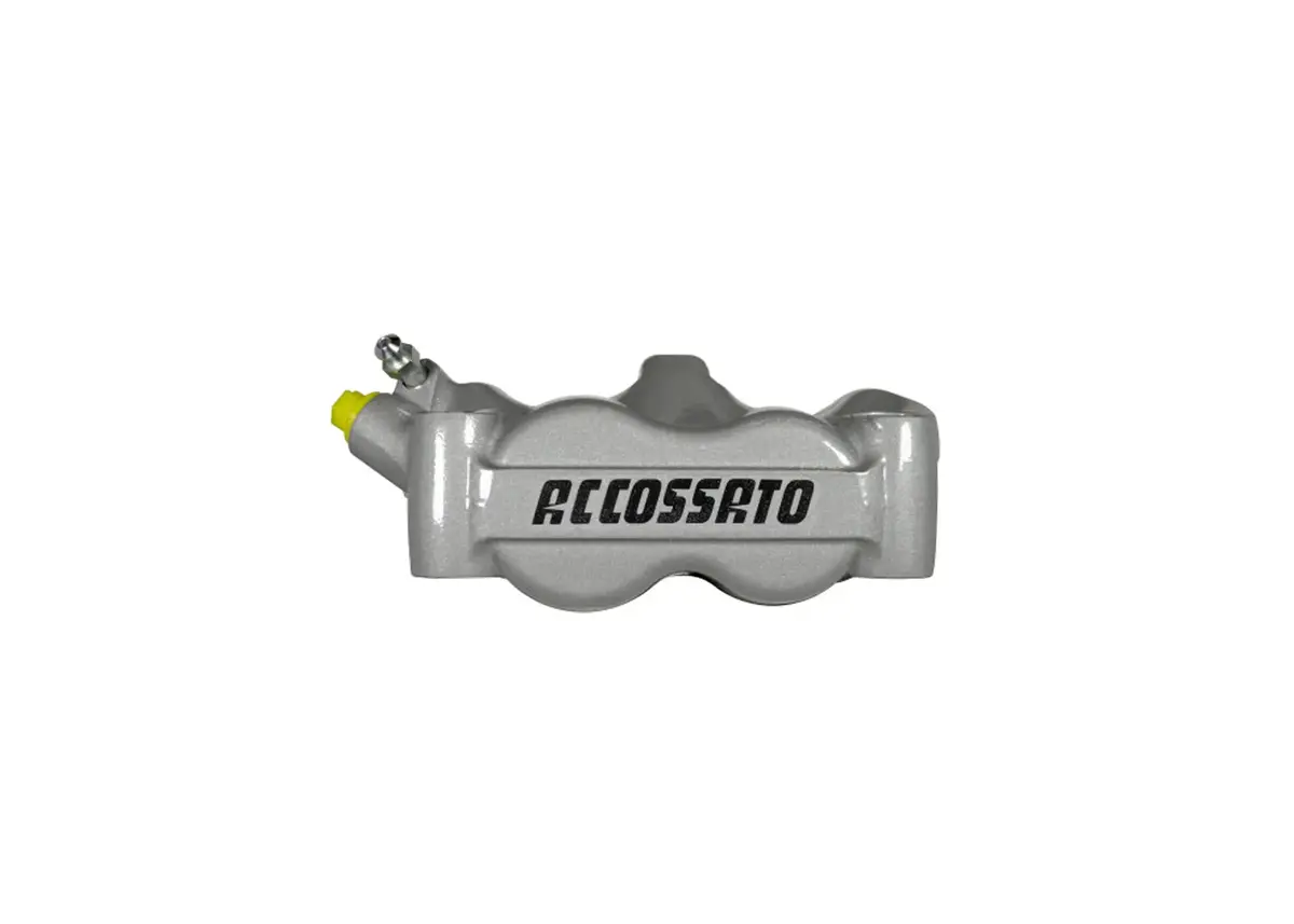 Accossato Caliper Monoblock 100Mm Silver | Vespa Sprint/ Primavera/ Gts Models 50-310Cc 1