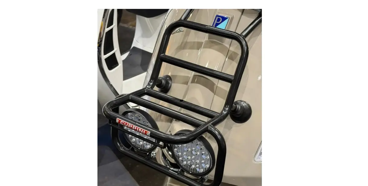 Additional Headlights For Luggage Carrier Front Cuppini | Vespa Gts/Gts Super/Gtv/Gt 60/Gt/Gt L 125-310Cc 1