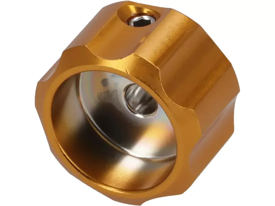 Adjustment Wheel Damping Bgm Pro-Series Gold | For Shock Absorbers Of The Bgm Pro R12, Bgm Pro Sc / R12, Bgm Pro Sc / F16 Series 2