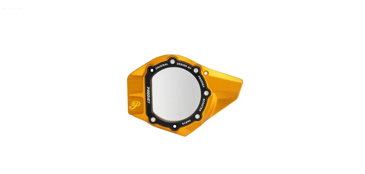 Air Intake Cover Prodigy Gold | Vespa Primavera/Sprint/Gts Models 125-150Cc Iget 1