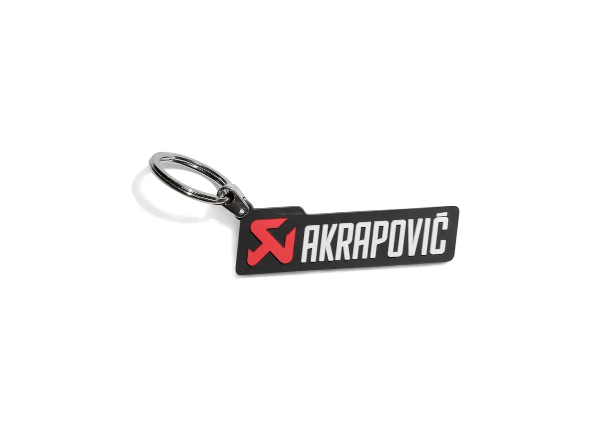 Akrapovic Keychain Rubber Horizontal 1