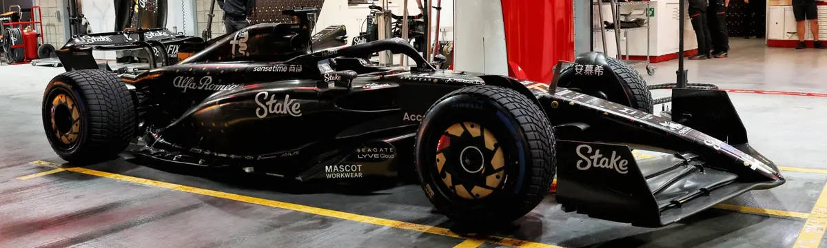 2023 Alfa Romeo F1® Team Stake C43 Official Vegas Livery Show Car 1