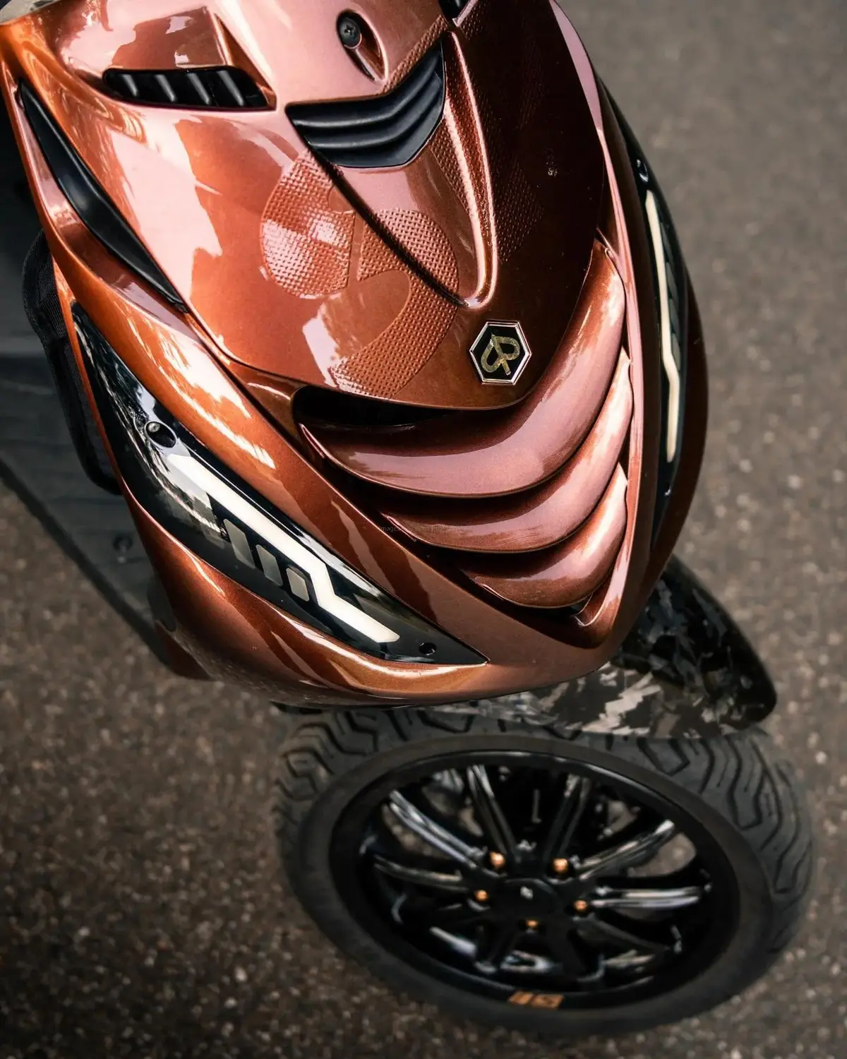 Alpha Styling Indicator Kit Smoke Matrix | Piaggio Zip Models 1