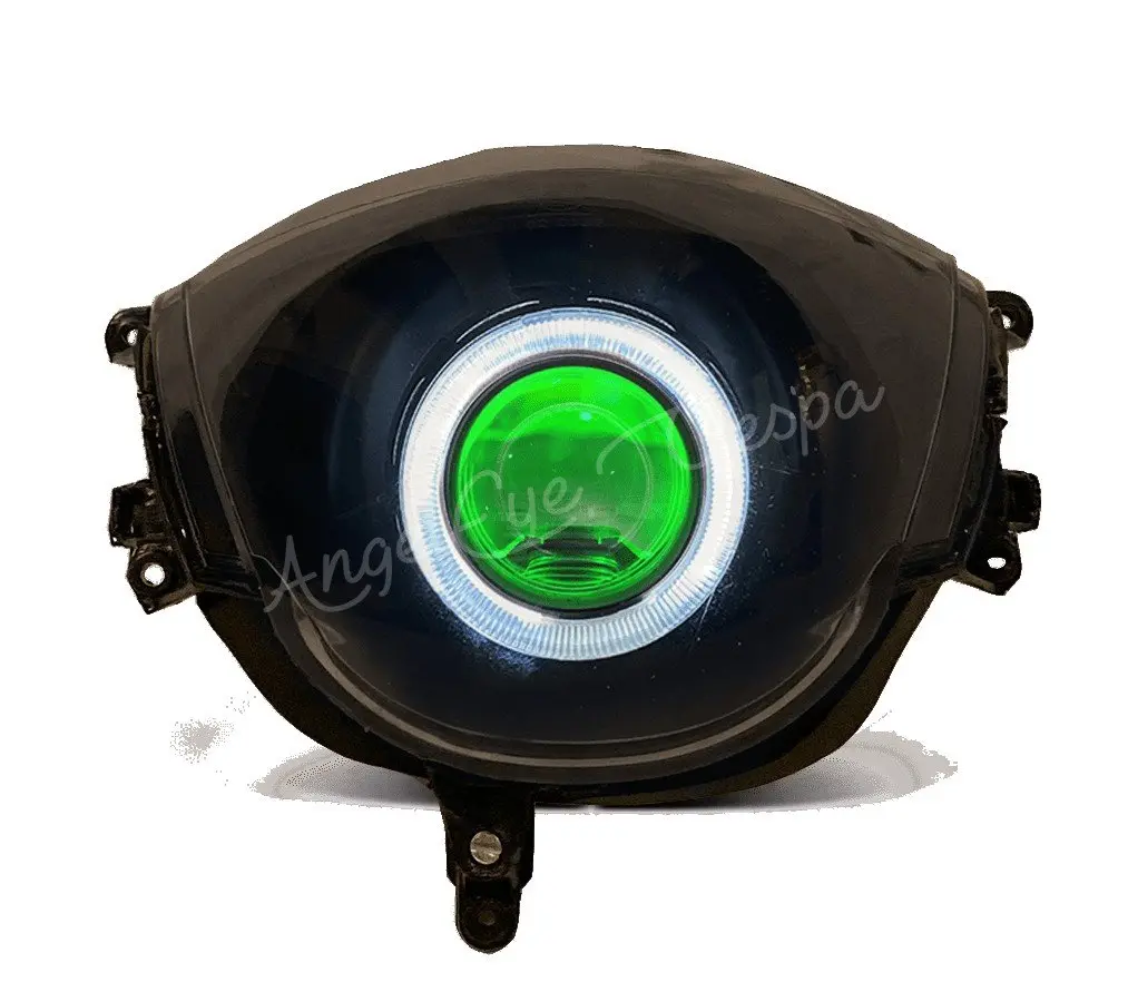 Angel Eye With Green Devil Eye (Model 1) | Piaggio Zip 1