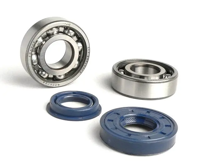 Athena Skf C4 Crankshaft Bearings And Seal Kit For Minarelli Horizontal And Vertical Engines 1