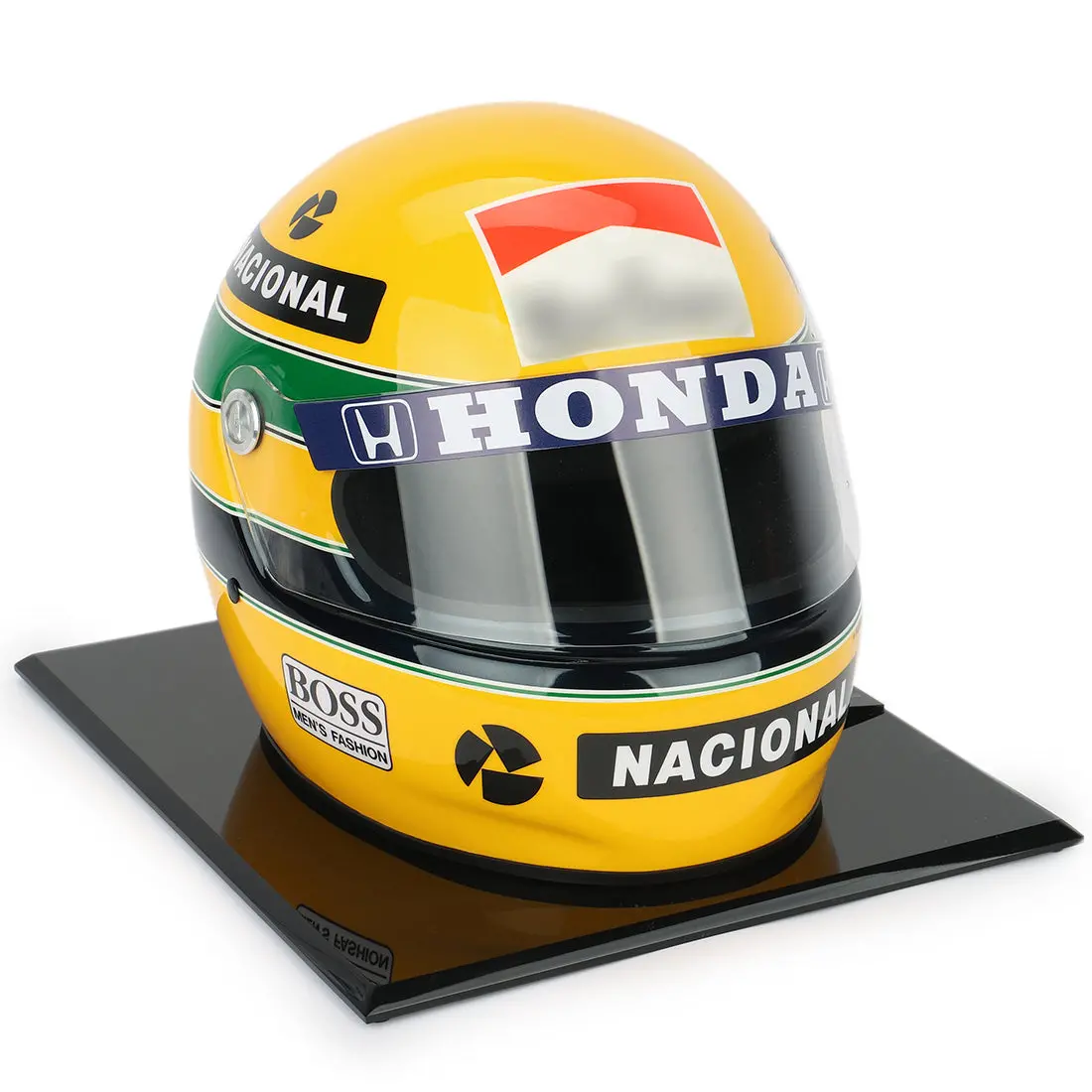 Ayrton Senna 1991 Replica Helmet - Brazilian Gp 1
