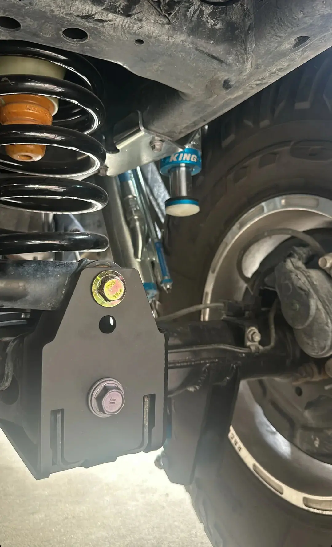 Dr.Kdss B.O.T.C.K - Bolt On Trackbar Correction Kit 6Th Gen T4r, Land Cruiser 250 & Gx550 (Black) 1