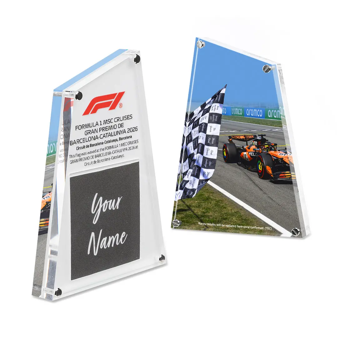 Own The Chequered Flag - 2026 Barcelona-Catalunya Grand Prix 1