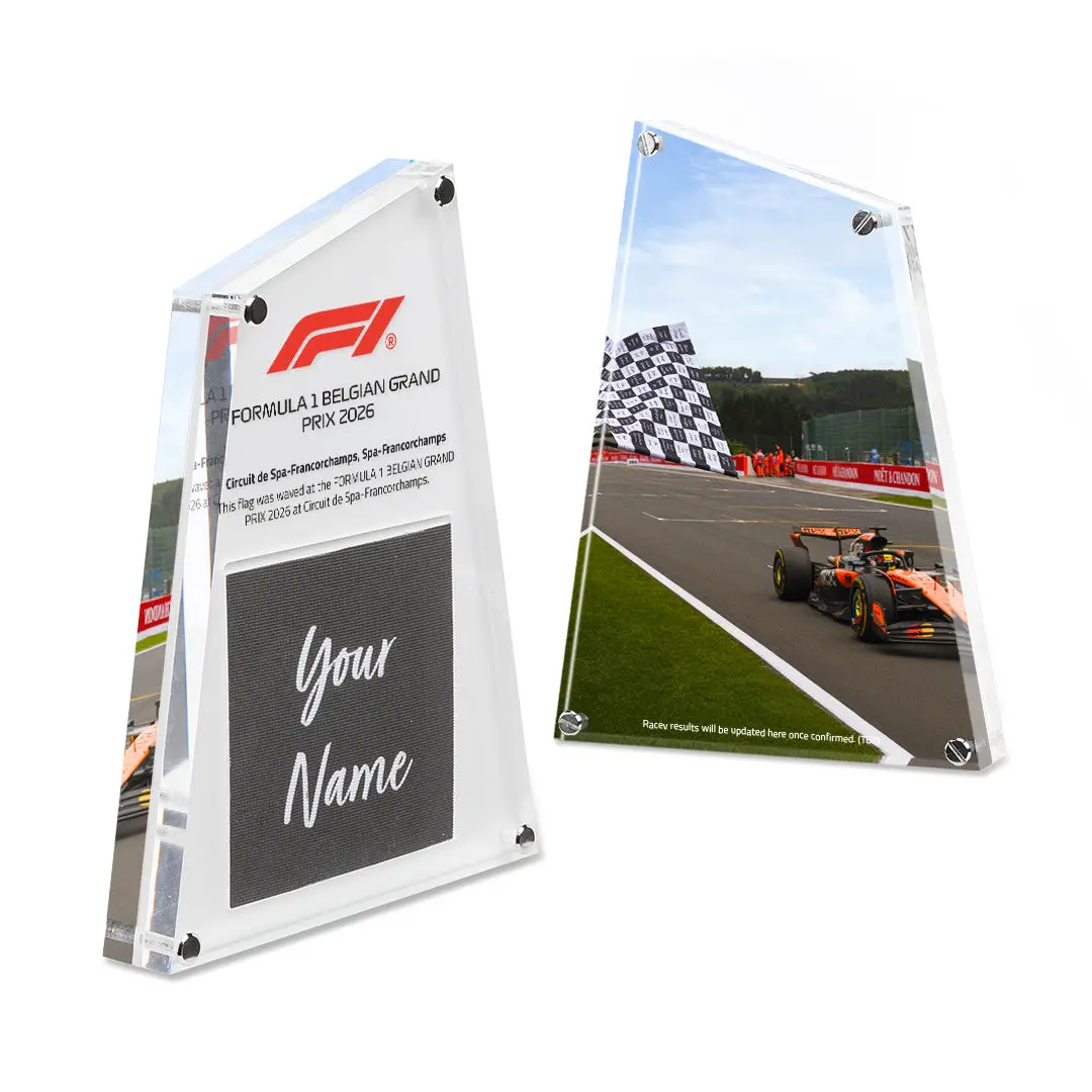 Own The Chequered Flag - 2026 Belgian Grand Prix 1