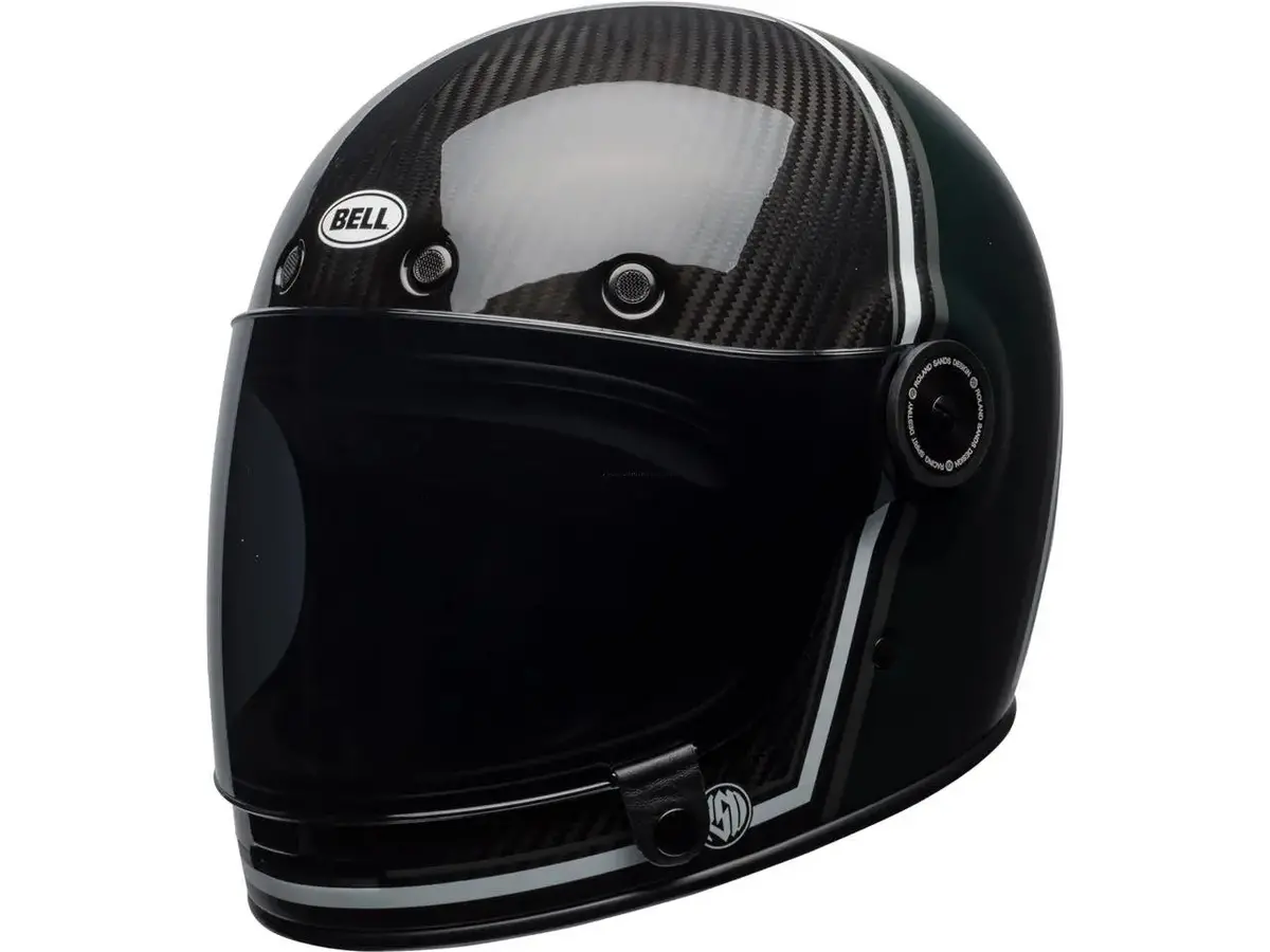 Bell Bullitt Carbon Rsd Range Helmet Gloss/Matte Green 1