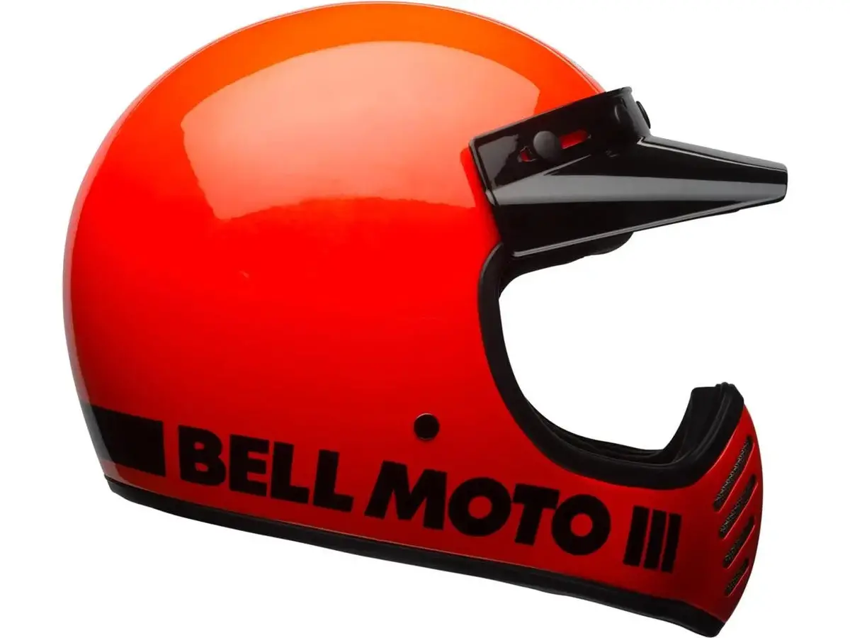 Bell Moto-3 Helmet Classic Neon Orange 1
