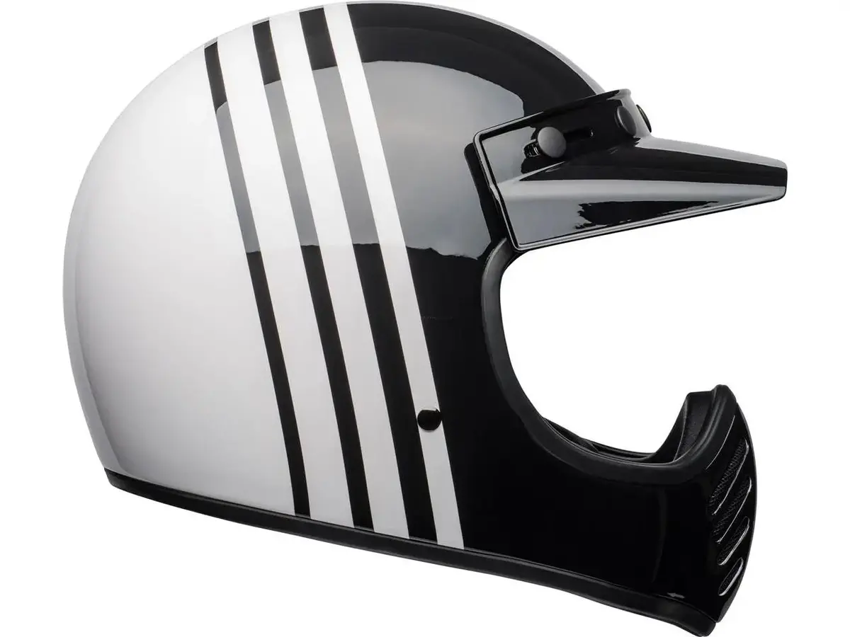 Bell Moto-3 Helmet Reverb Gloss White/Black 1