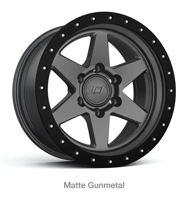 Stealth Custom Series Br6 17X9 -38 Matte Gunmetal Set Of 4 (Hq) 1