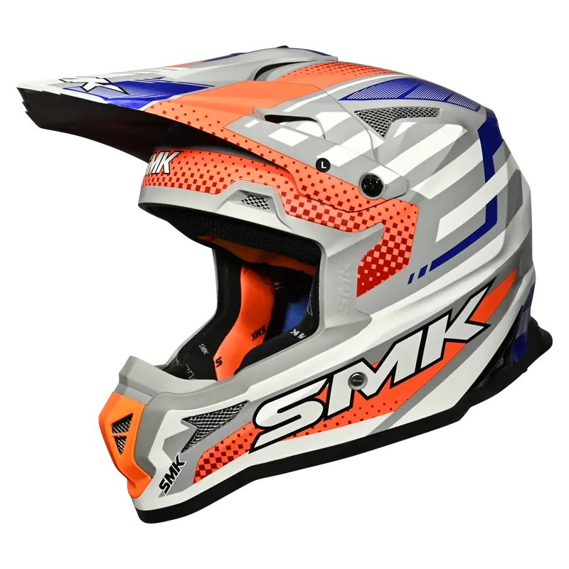 Smk Allterra Bulldozer Gl 617 Off-Road / Mx Helmet | Motovile Kuwait 1