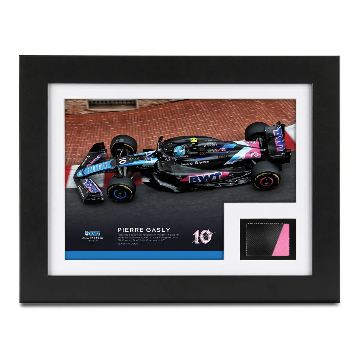 Pierre Gasly 2024 Bodywork & Photo - Limited Edition 1