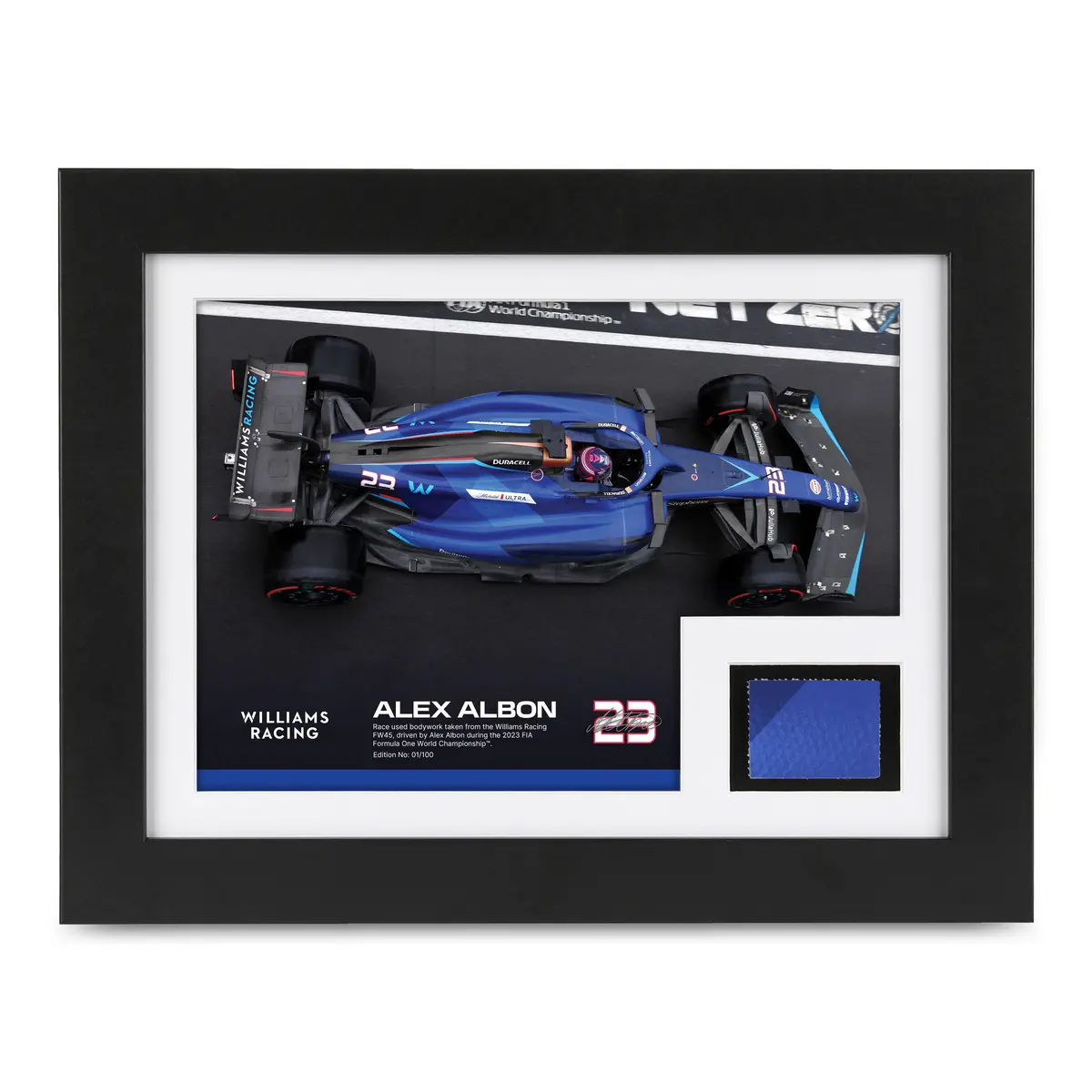 Limited-Edition Alex Albon 2023 Bodywork & Photo 1