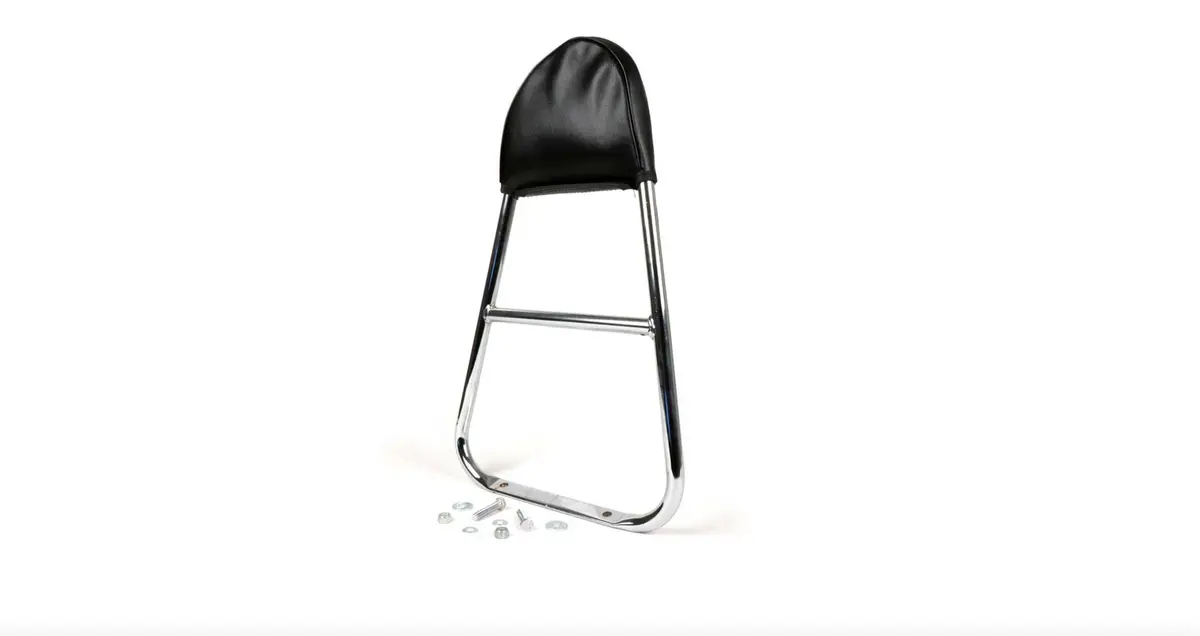 Back Rest Cuppini Chrome | Vespa Et2/Et4/ Lx/Lxv/S/ Gts/Gt 50-300Cc 1