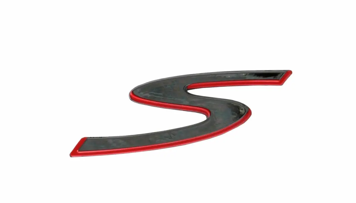 Badge "S" Legshield Front | Vespa Gts Super Sport 125/300Cc 1