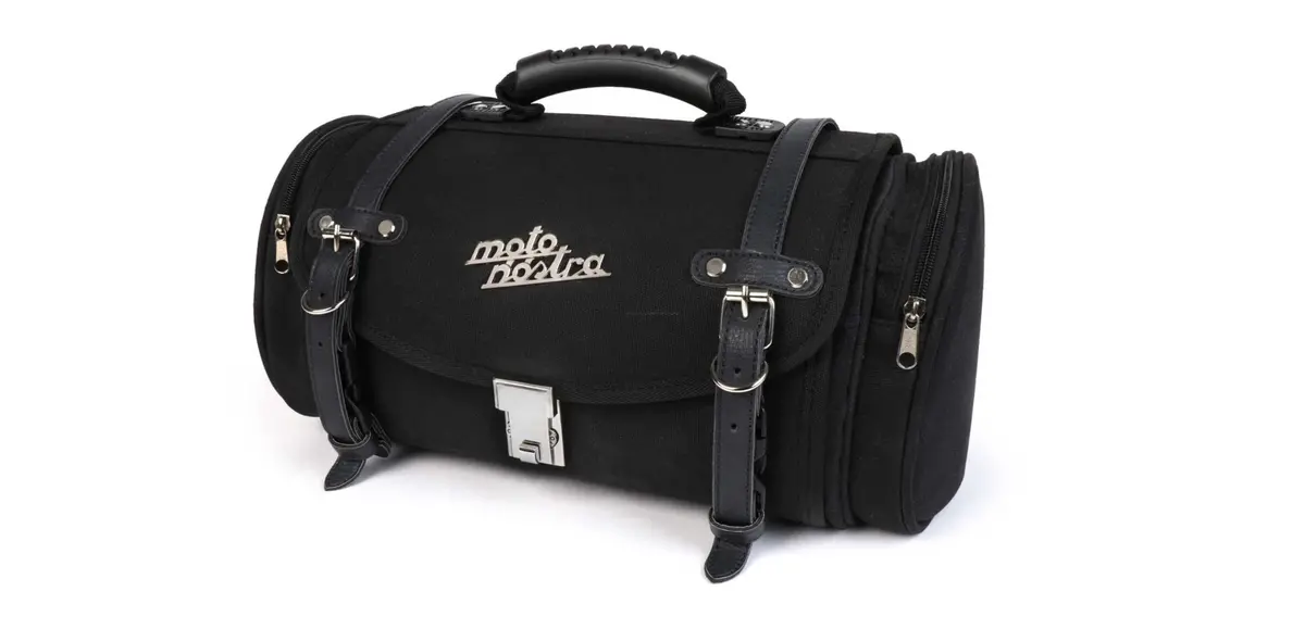 Bag/ Case Small For Carrier Moto Nostra Black | Vespa Gts/Gtv/ Lx/Lxv/ Et4/S/ Sprint/ Primavera 125-300Cc 1
