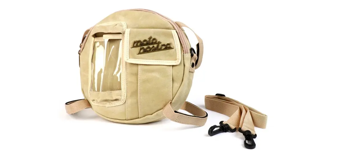 Bag For Spare Wheel Moto Nostra Beige | Vespa 50/75/90/ 125/150 1