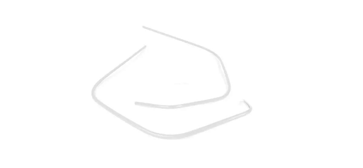 Beading Legshield Moto Nostra White | Vespa Gt/Gts/Gtv 125-300Cc 1