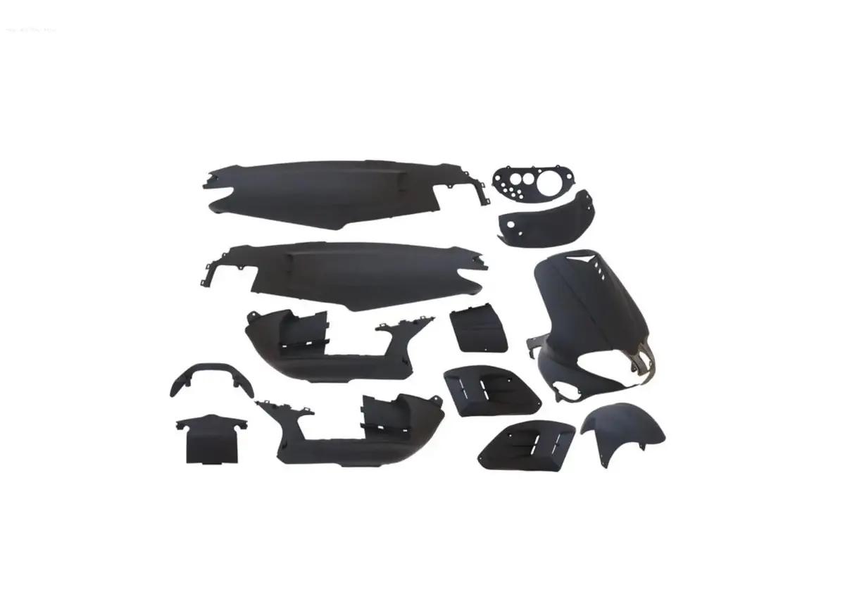 Body Part Kit Edge 15 Pcs Matt Black | Gilera Runner (-2005) 1