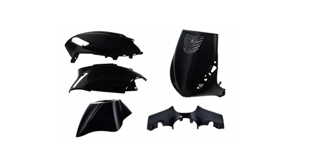 Body Part Kit Edge Black | Piaggio Zip 50Cc 1