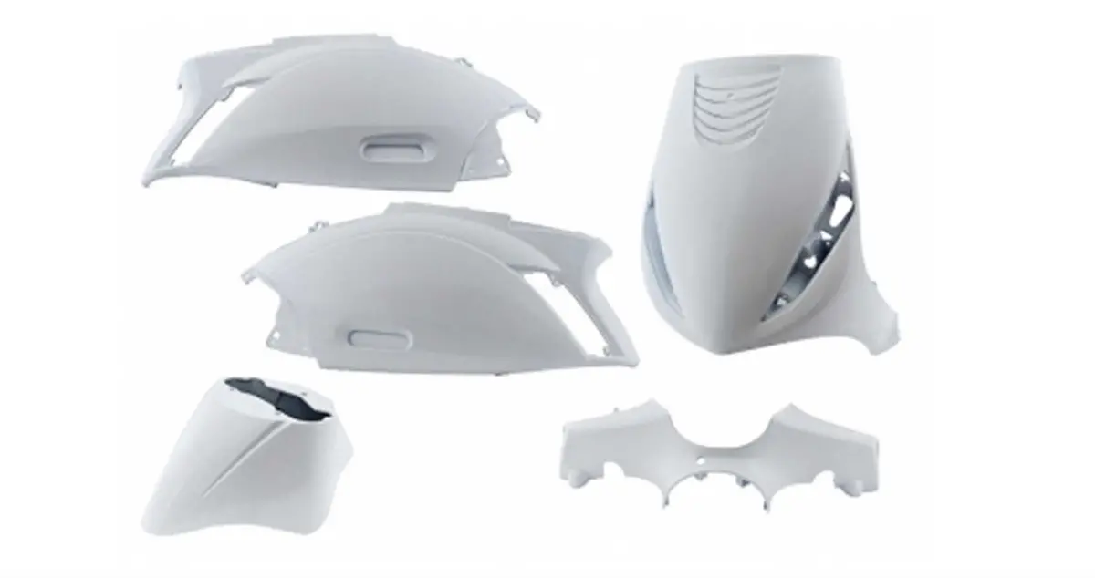 Body Part Kit Edge White | Piaggio Zip 50Cc 1