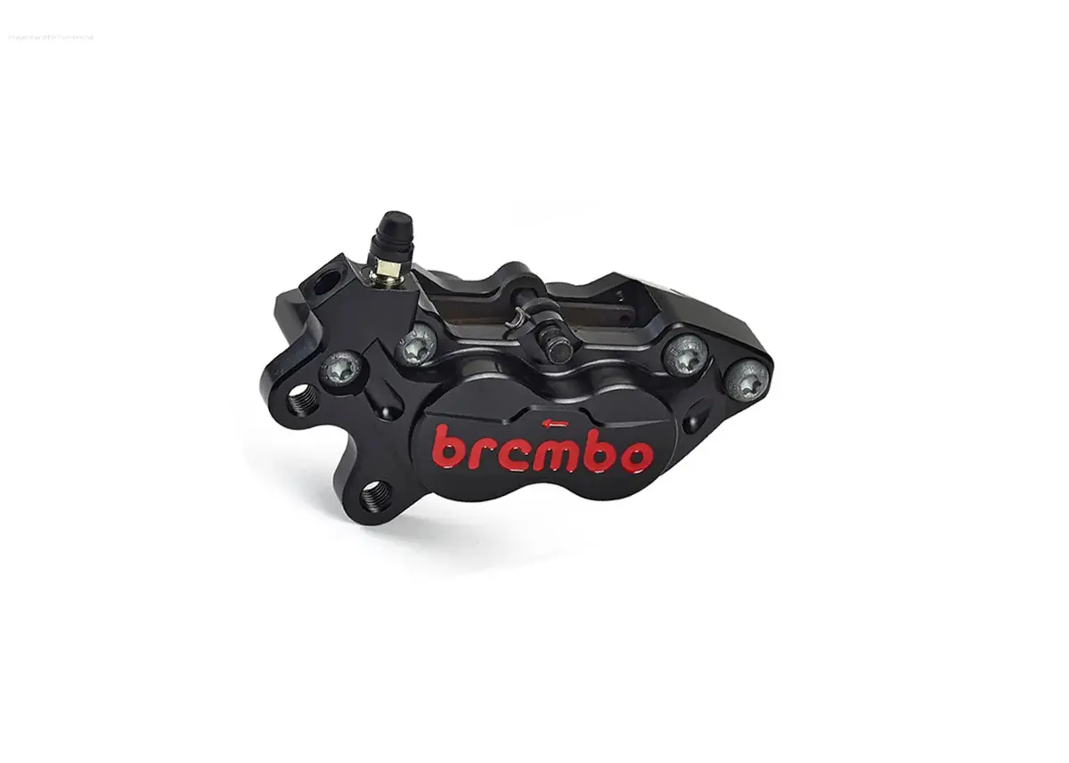 Brake Calliper Brembo Front P4 30/34 C Black | Vespa Models 50-300Cc 1