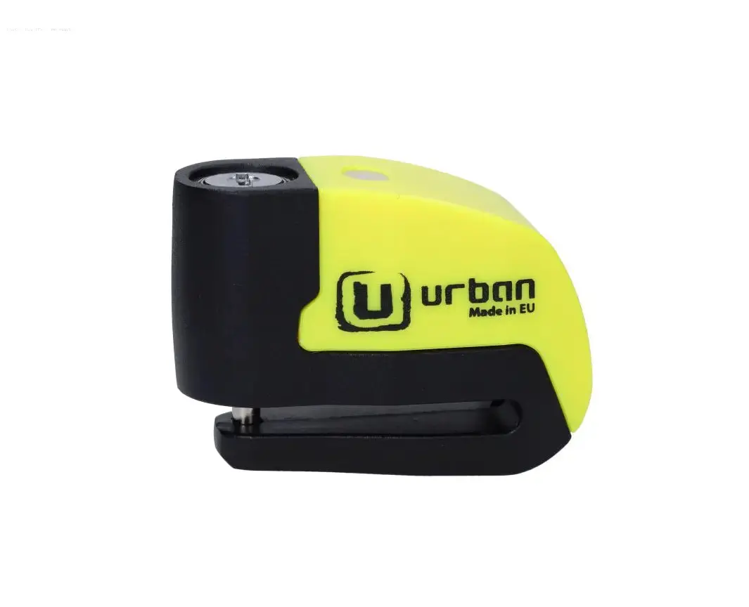 Brake Disc Lock Yellow Urban With Alarm 1