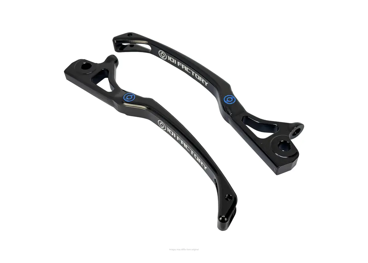 Brake Lever Set Cnc 1O1 Factory Black | Vespa Gts/Gts Super 125/300/310Cc (2023-) 2