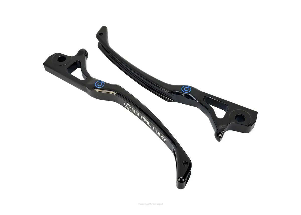 Brake Lever Set Cnc 1O1 Factory Black | Vespa Gts/Gts Super 125/300/310Cc (2023-) 1