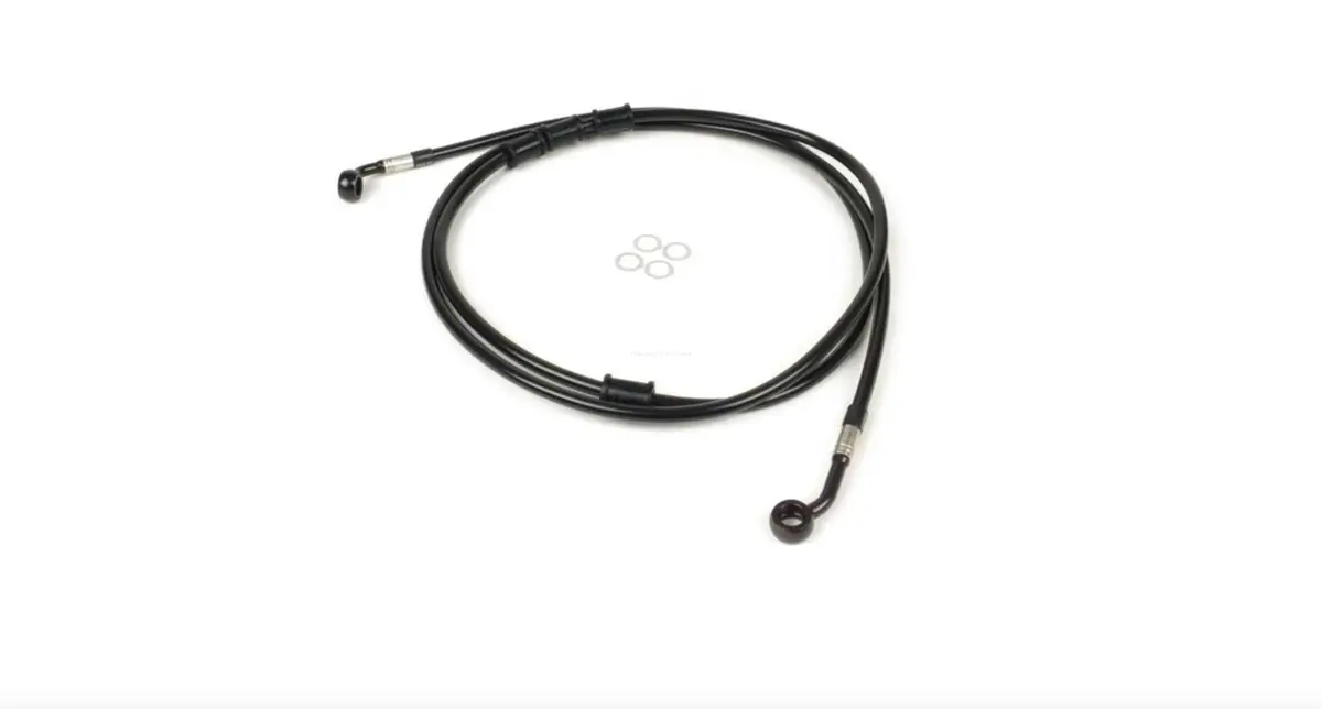Brake Hose Rear Spiegler Black | Vespa Gts 125-300Cc 1