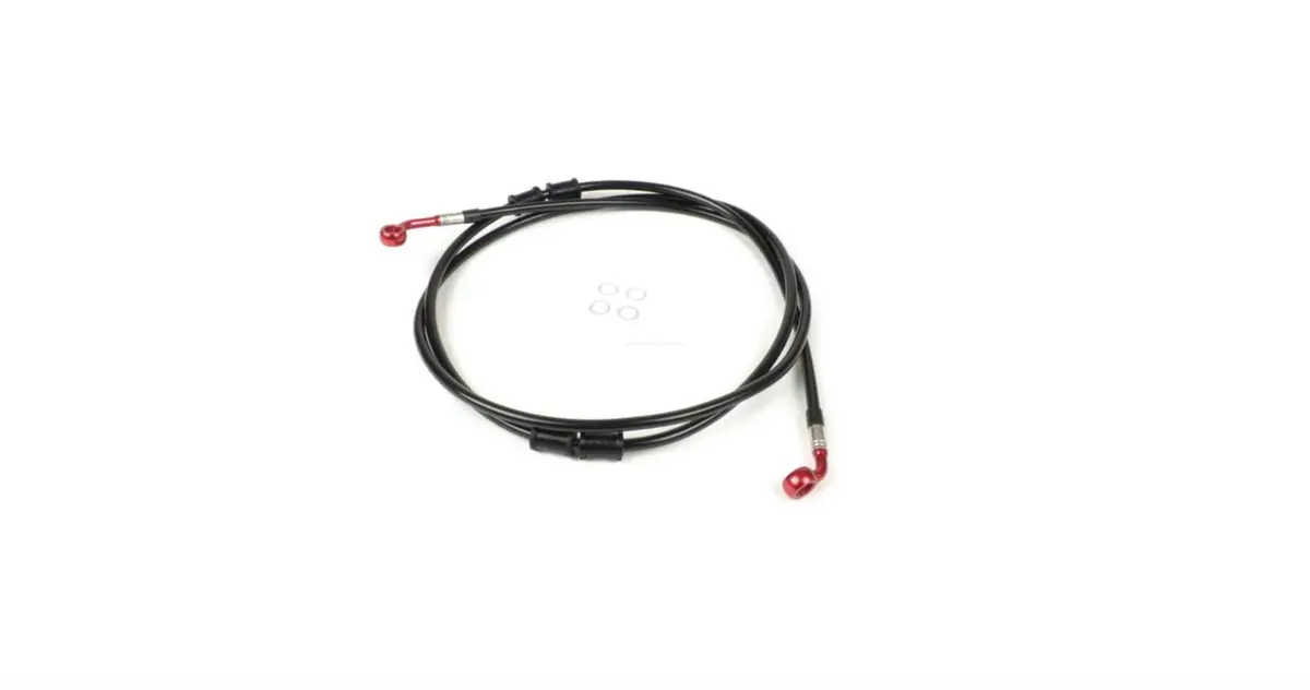 Brake Hose Rear Spiegler Black | Vespa Gts 125-300Cc 1