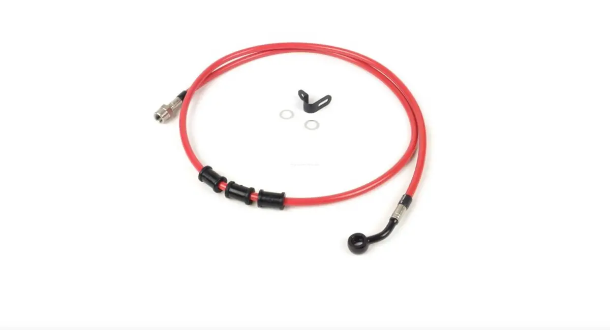 Brake Hose Rear Spiegler Red | Vespa Gts 125-300Cc 1