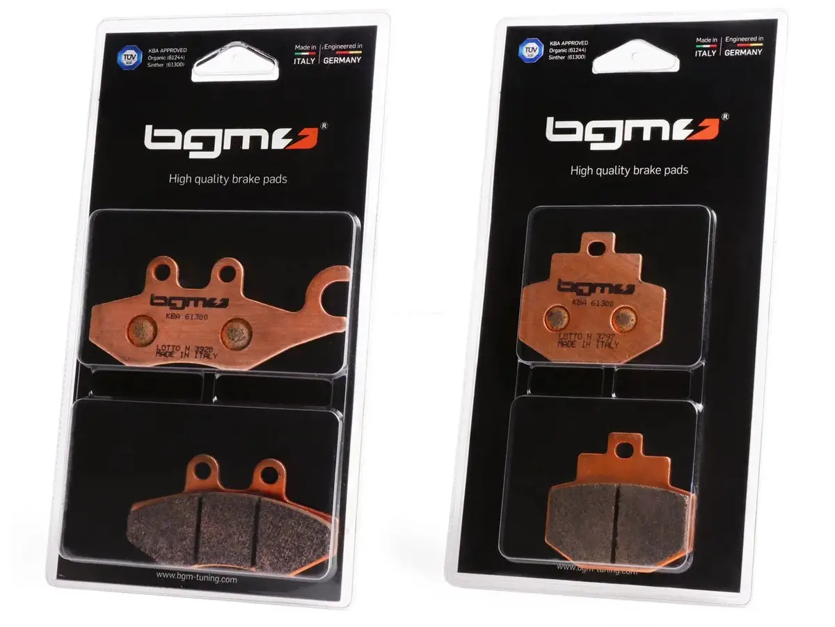 Brake Pads Set Bgm Pro Sintersport | Vespa Gts (Front/ Rear All Models) 1