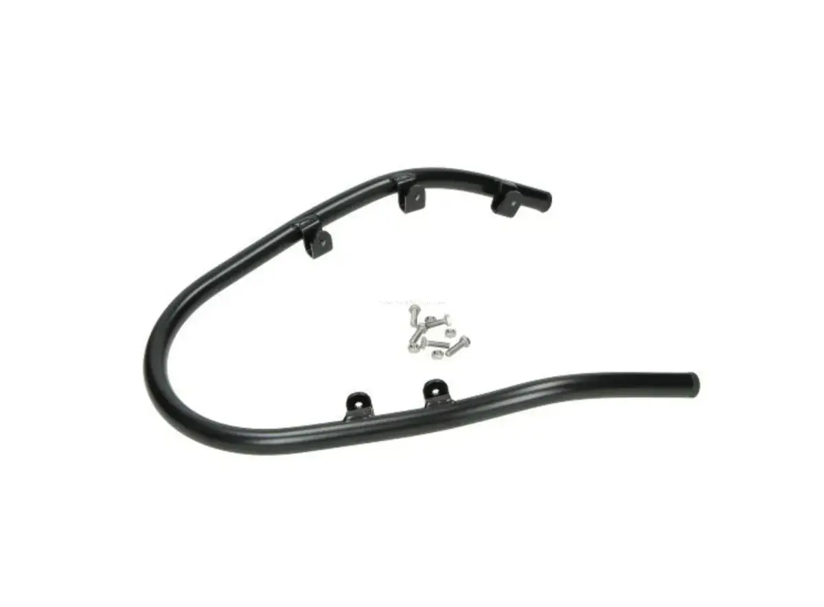 Bumber Mudguard Front Matt/Gloss Black | Vespa Primavera/ Sprint/ Elettrica 50-150 1