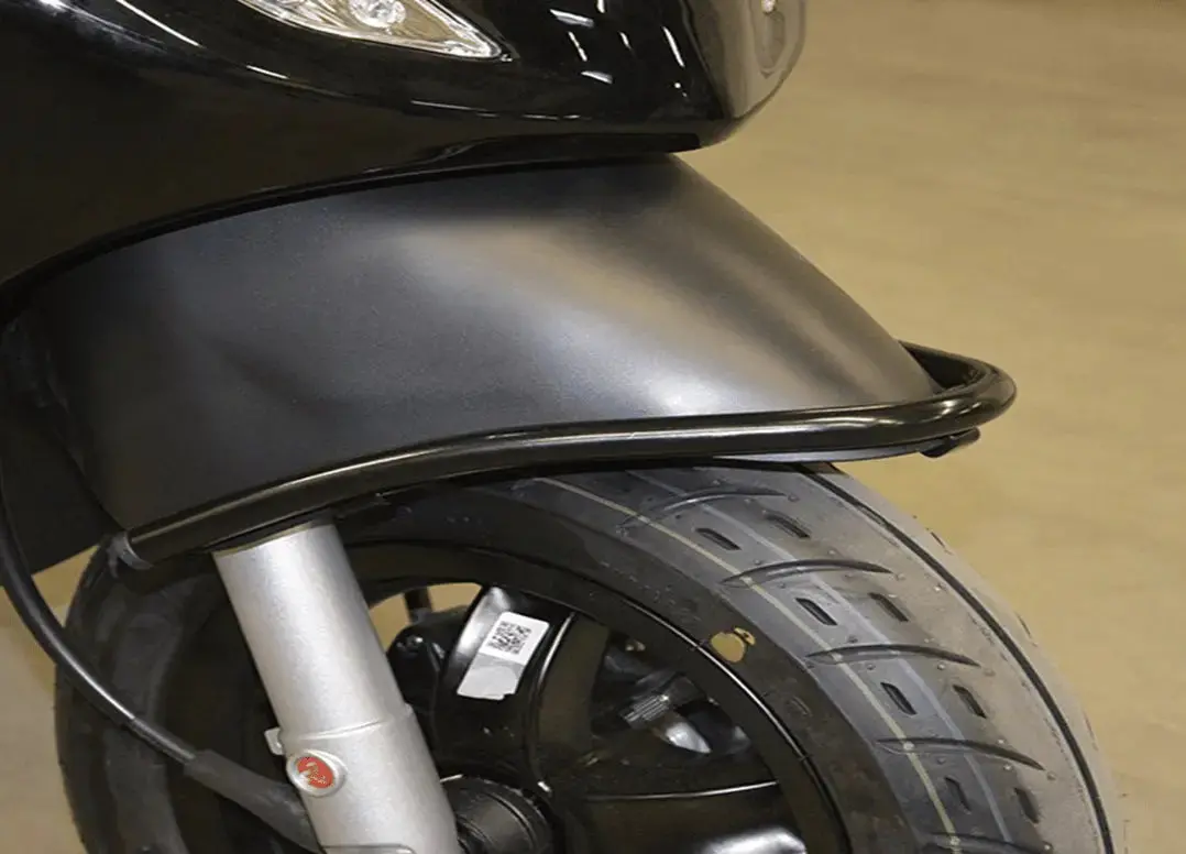 Bumper Mudguard Front Matt Black | Piaggio Zip 2000 50-150Cc 1