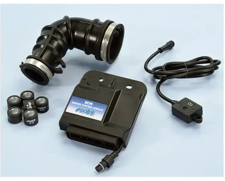Cdi Ignition Unit Polini Ecm For Original Cylinder | Vespa Primavera/ Sprint 50Cc 3V 4T Iget Euro4 1