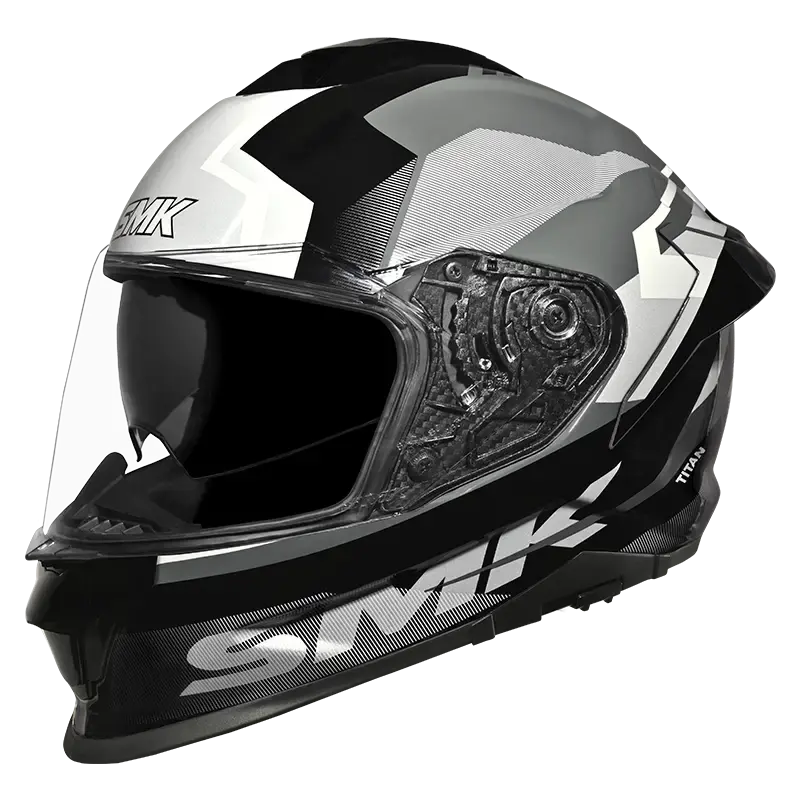 Smk Titan Chicaneiro Gl621 Full-Face Helmet | Motovile Kuwait 1