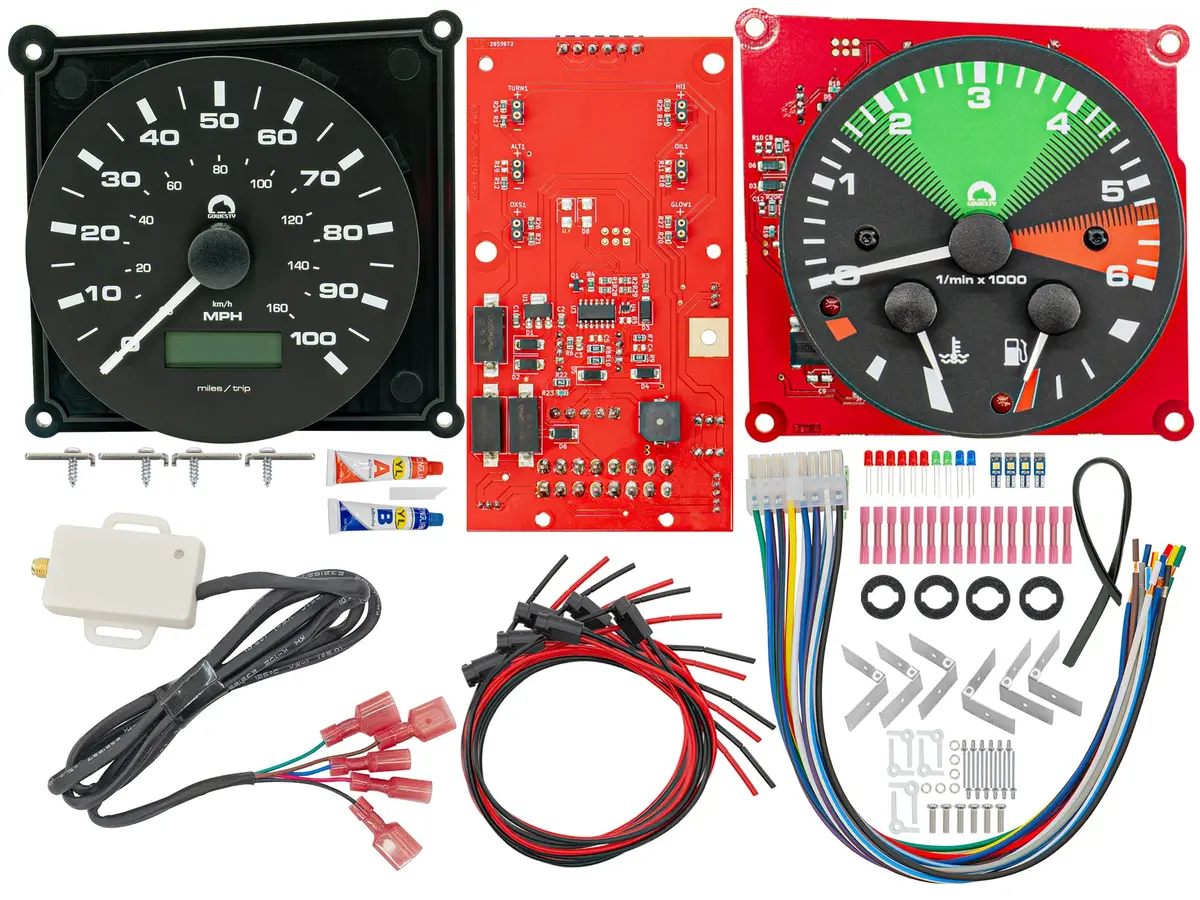 Instrument Cluster Overhaul Bundle (Mph) [Vanagon] 6
