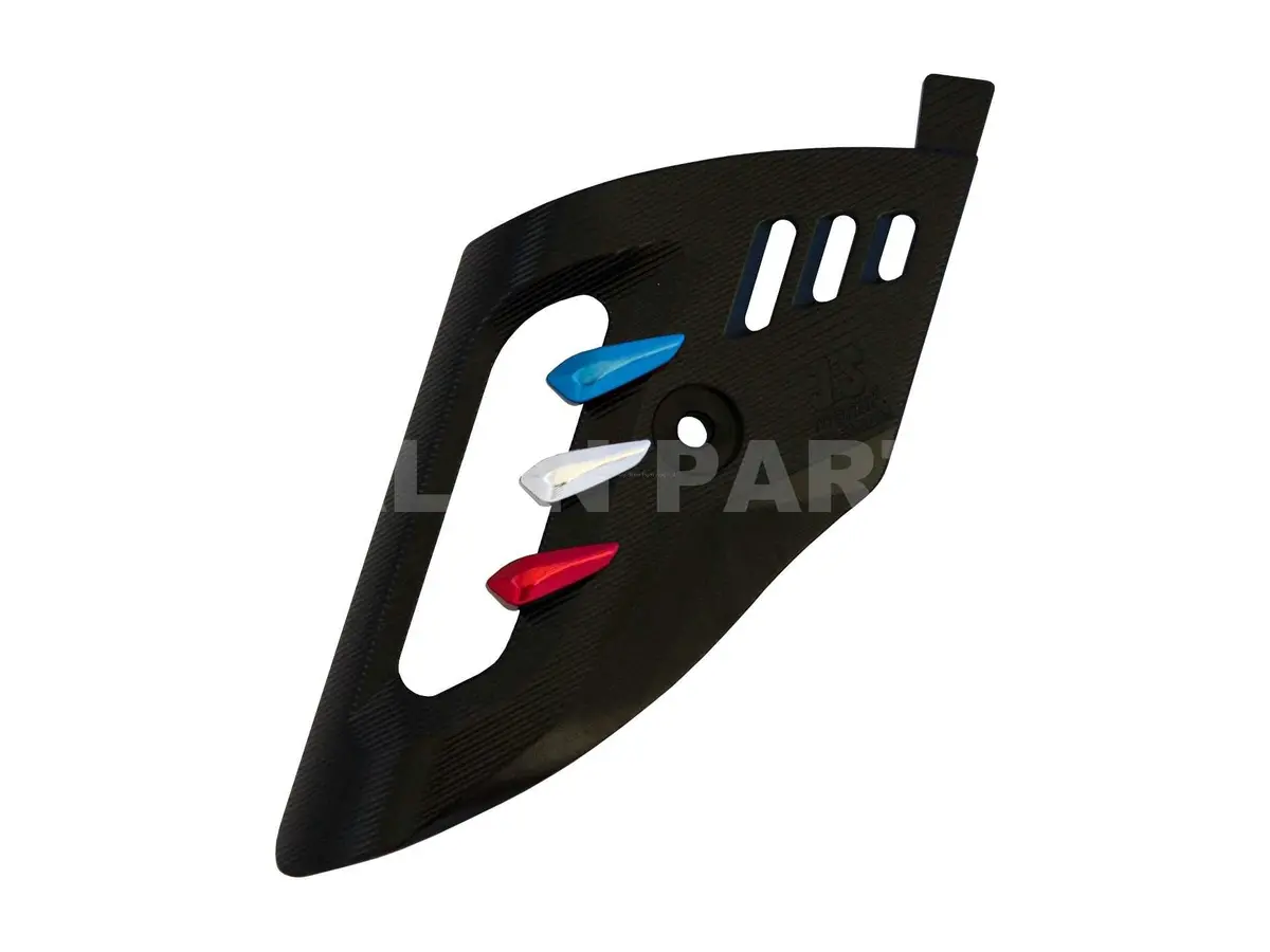 Cnc Fork Cover Js Manuf French Flag | Vespa Sprint / Primavera 50-150Cc ('14-) 1