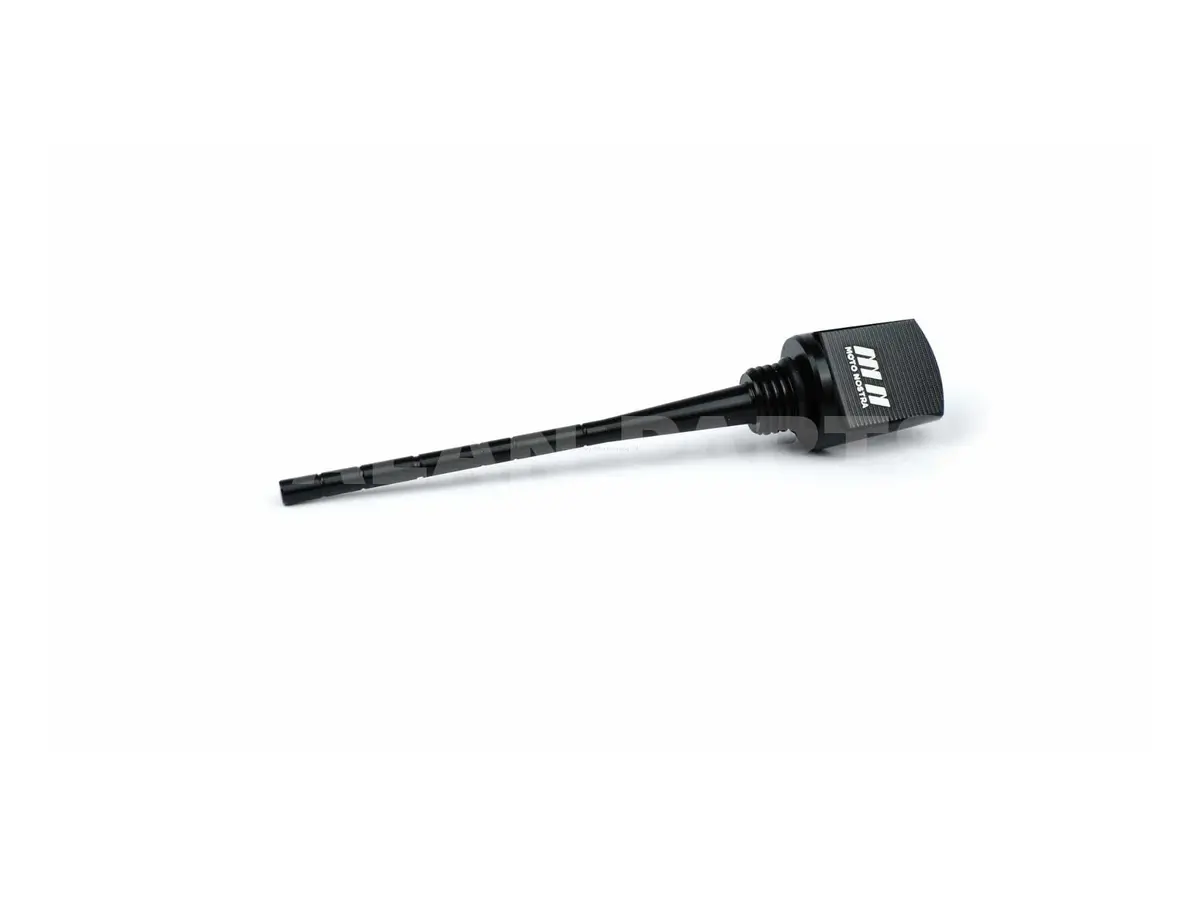 Cnc Gearbox Oil Dipstick Moto Nostra Gloss Black | Piaggio / Piaggio 50-500Cc 1