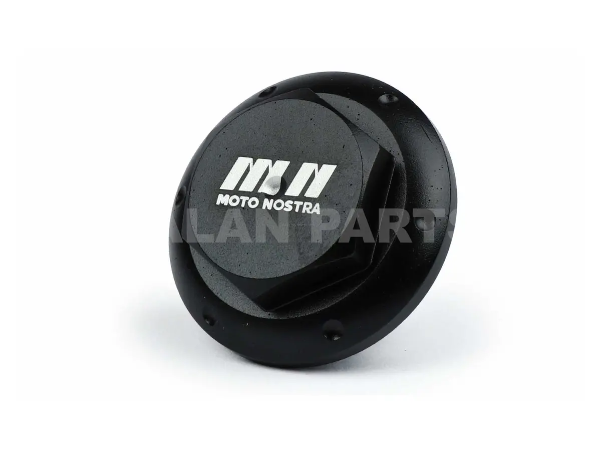Cnc Oil Drain Plug Moto Nostra Matt Black | Piaggio / Vespa Models 125-500Cc 1