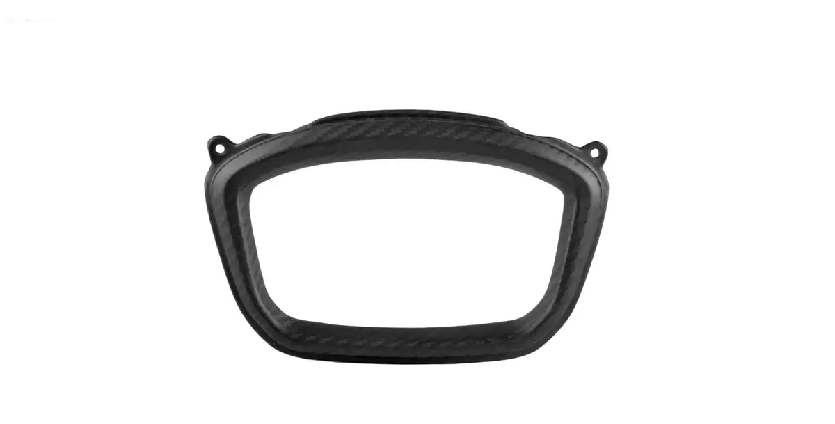 Carbon Fiber Deco Ring Speedometer Fp Parts Matte | Vespa Gts Supertech Hpe 125-300Cc ('23-) 1