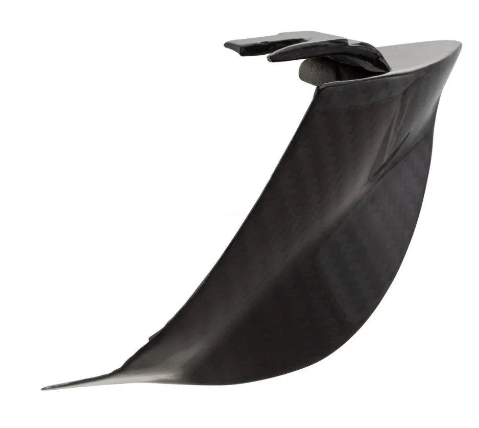 Carbon Fiber End Piece Underbody Left Racefoxx | Vespa Primavera/ Sprint 50-150Cc 1