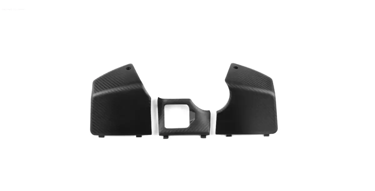 Carbon Fiber Glovebox Door Trim Set Fp Parts Matte | Vespa Gts/Gts Super/Gtv/Gt 60/Gt/Gt L 125-300Cc 1