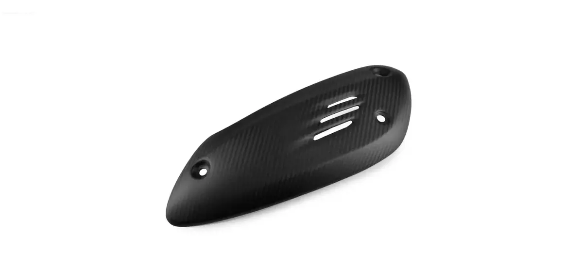 Carbon Fiber Heat Shield Fp Parts Matte | Vespa Gts/Gts Super 125/300Cc (`23-) 1