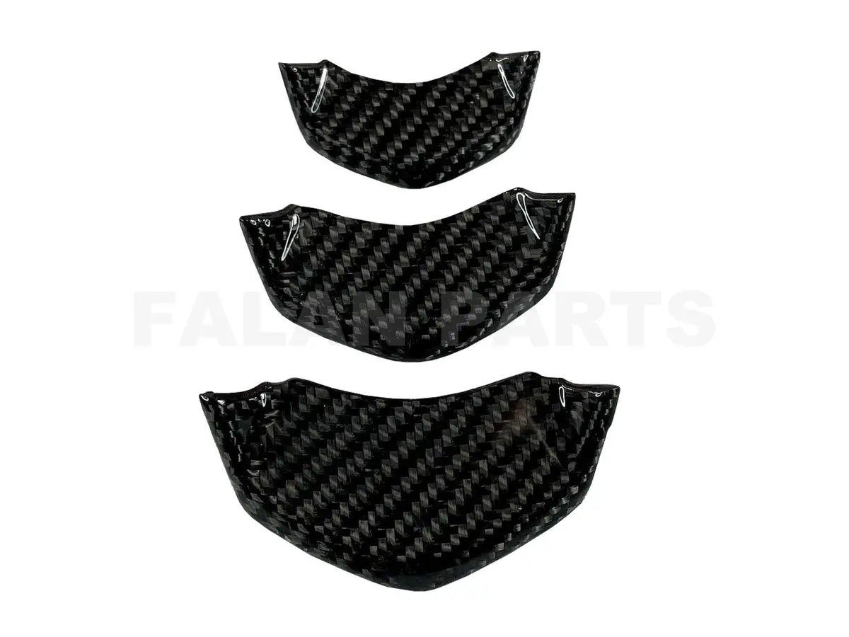 Carbon Fiber Horn Cover Inlay Black | Vespa Sprint/Primavera '18 2